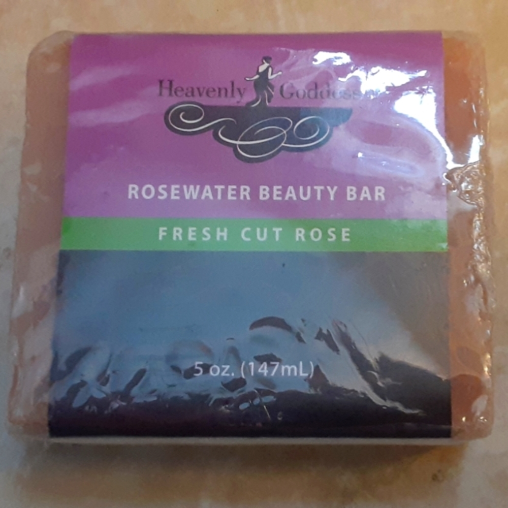 Athenas Heavenly Goddess rose soap